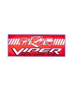 Viper 30” x 12” Backlit Sign