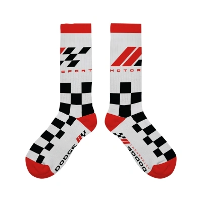 Motorsport Ribbed Athletic Socks