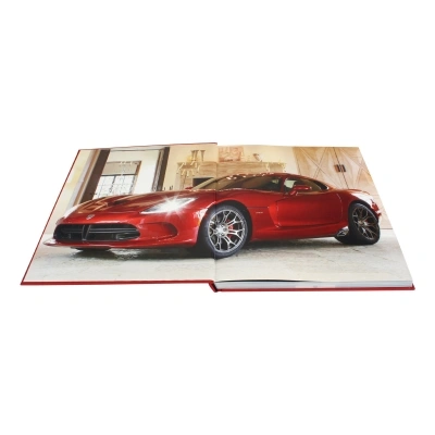 SRT Viper America's Supercar Returns Leather-Bound Book
